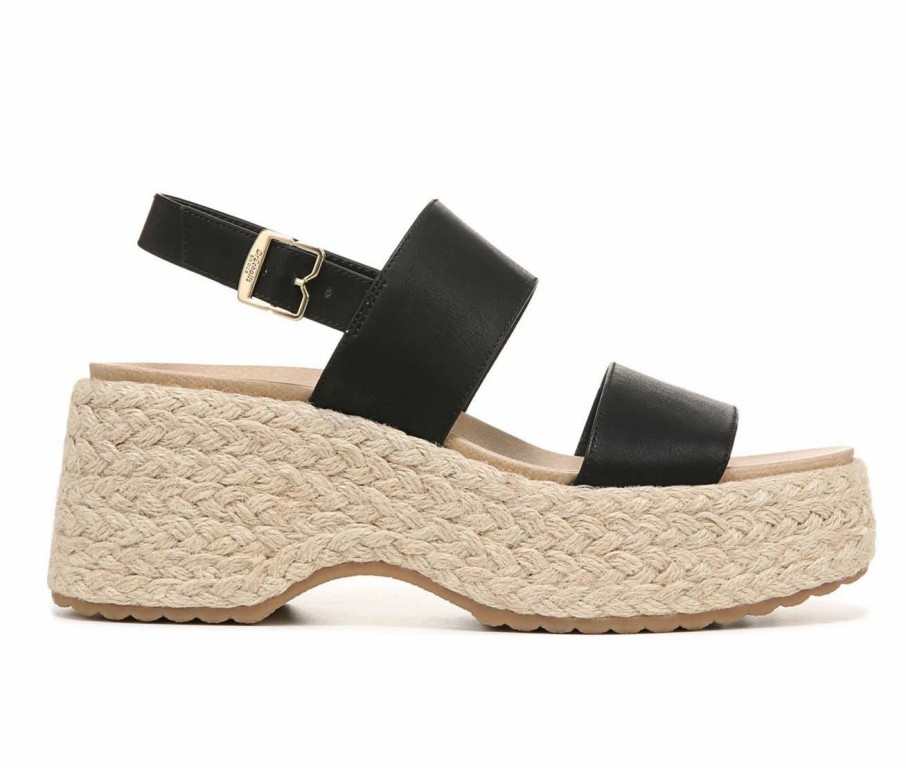 Platform Sandals * | Women'S Dr. Scholls Delaney Espadrille Wedge Sandals