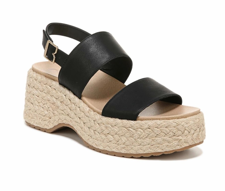 Platform Sandals * | Women'S Dr. Scholls Delaney Espadrille Wedge Sandals