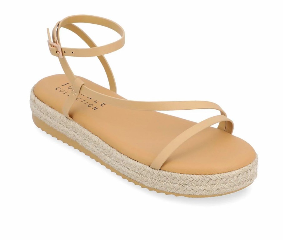 Espadrille Sandals * | Women'S Journee Collection Odelia Espadrille Platform Sandals