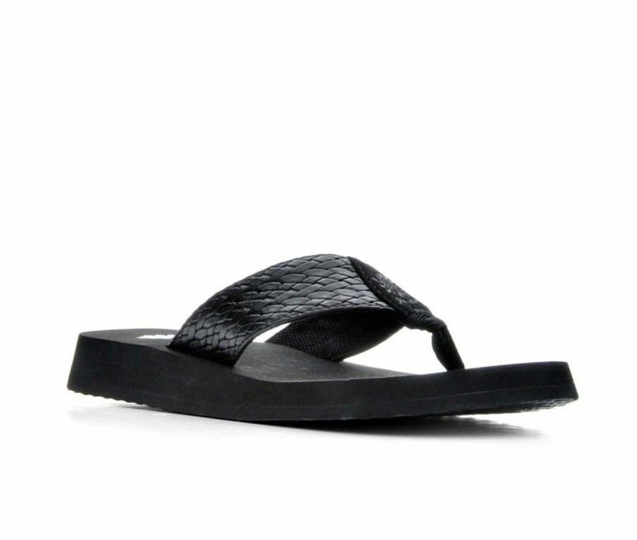 Flip-Flops * | Women'S Yellow Box Flax Flip-Flops