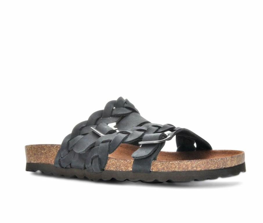 Footbed Sandals * | Women'S White Mountain Holland Strappy Footbed Sandals