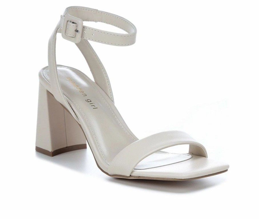 Heeled Sandals * | Women'S Madden Girl Winni Dress Sandals