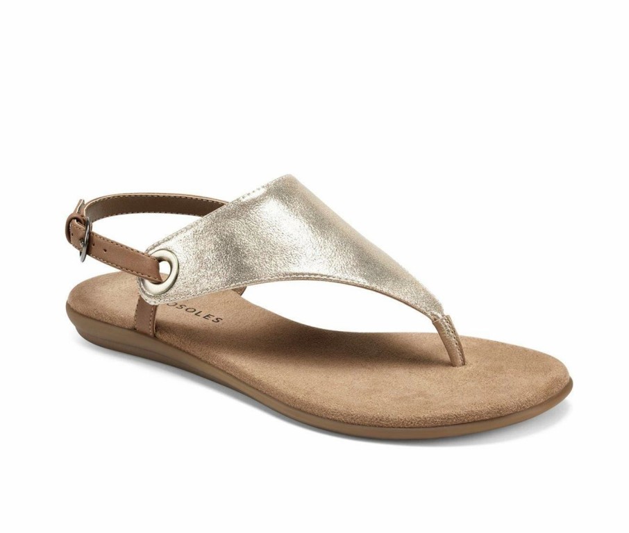 Flat Sandals * | Women'S Aerosoles In Conchlusion Sandals