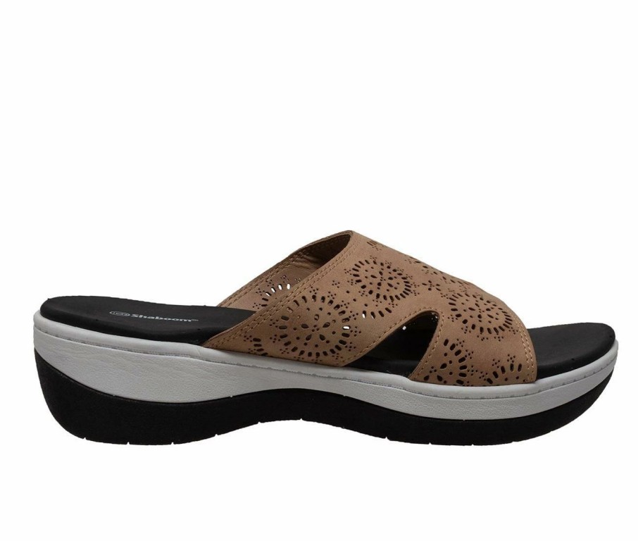 Flat Sandals * | Women'S Shaboom Comfort Curved Slide Sandals