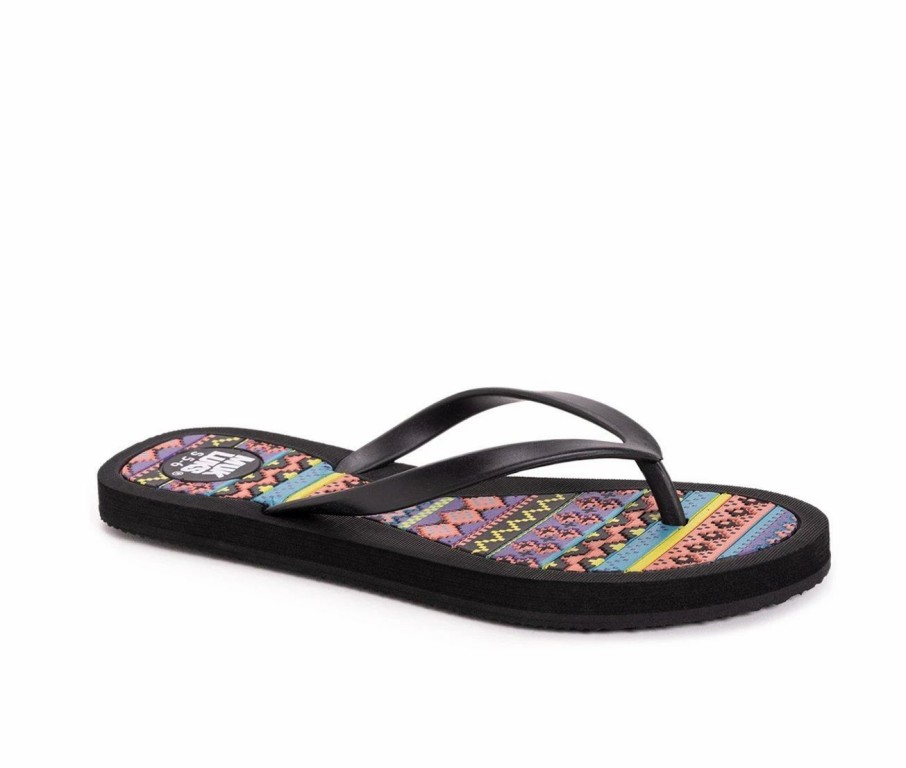 Flip-Flops * | Women'S Muk Luks Peri Flip-Flops