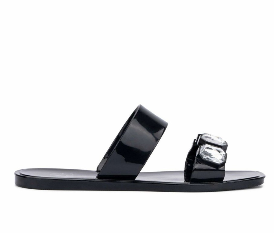 Flat Sandals * | Women'S New York And Company Chantalle Jelly Sandals