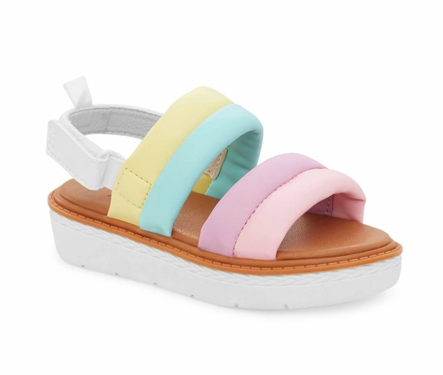 Flat Sandals * | Girls' Oshkosh B'Gosh Toddler & Little Kid Loredana Sandals