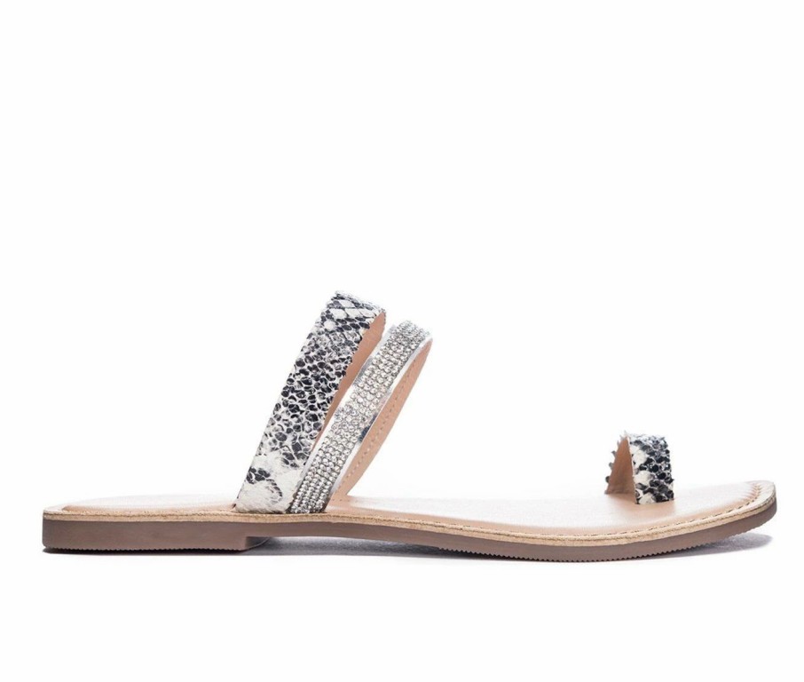 Flat Sandals * | Women'S Chinese Laundry Safari Slide Sandals