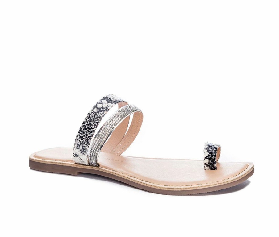 Flat Sandals * | Women'S Chinese Laundry Safari Slide Sandals