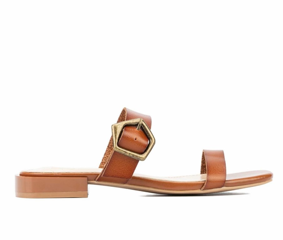 Flat Sandals * | Women'S New York And Company Helga Sandals