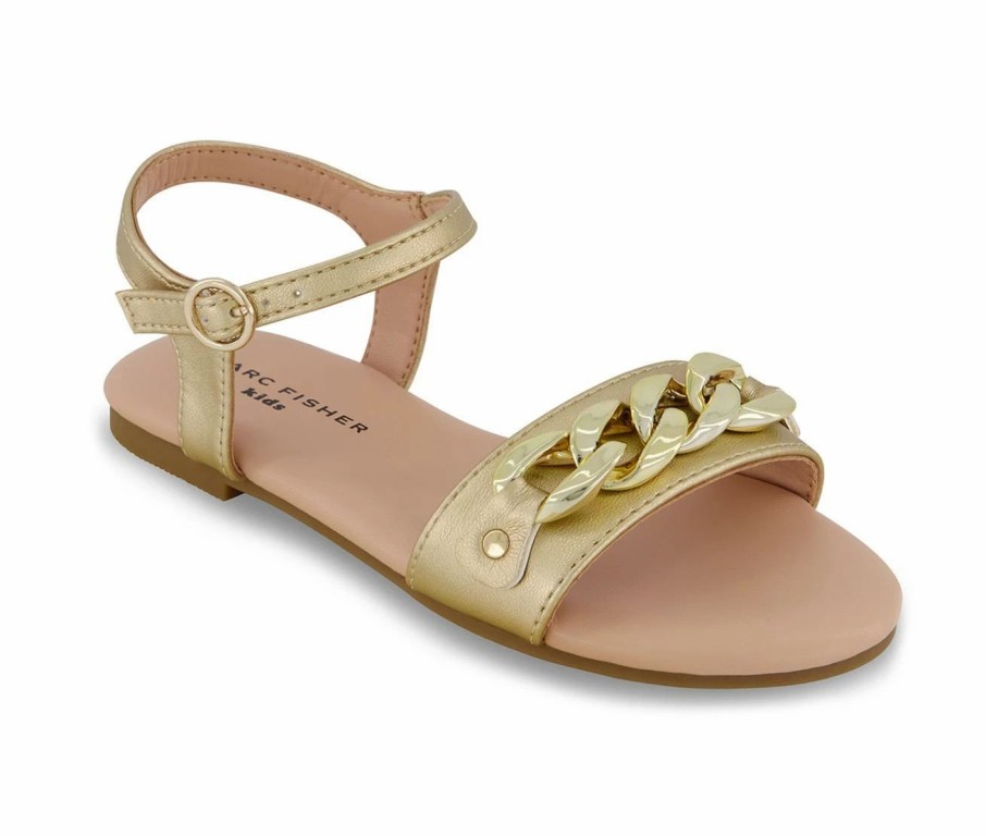 Flat Sandals * | Girls' Marc Fisher Children'S Little Kid & Big Kid Hazel Chain Sandals