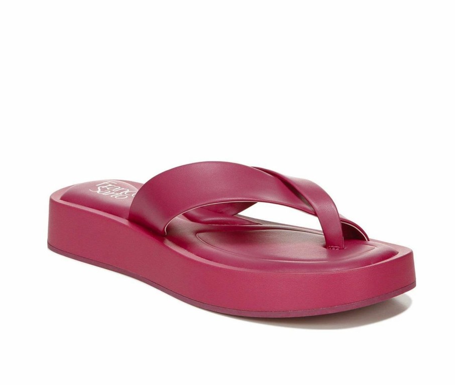 Flip-Flops * | Women'S Franco Sarto Jonas Platform Flip-Flops