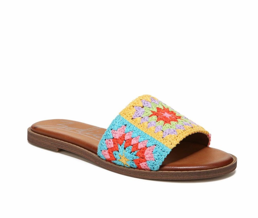 Flat Sandals * | Women'S Zodiac Colleen-Crochet Sandals