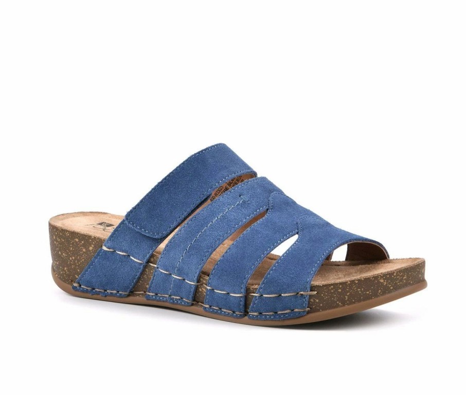 Footbed Sandals * | Women'S White Mountain Fame Footbed Sandals