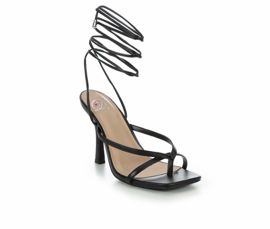 Heeled Sandals * | Women'S Delicious Fashion Dress Sandals