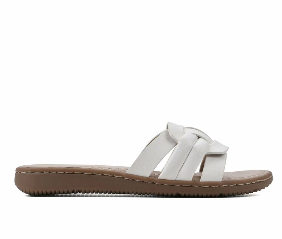 Flat Sandals * | Women'S Cliffs By White Mountain Squarely Sandals