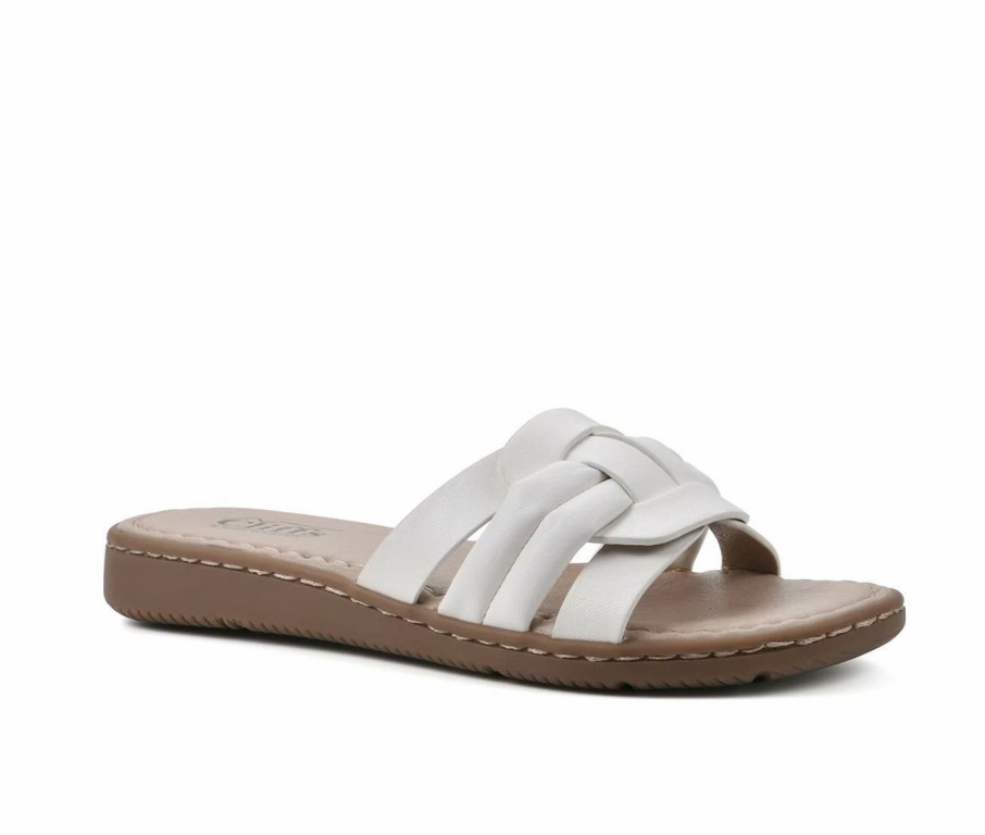 Flat Sandals * | Women'S Cliffs By White Mountain Squarely Sandals