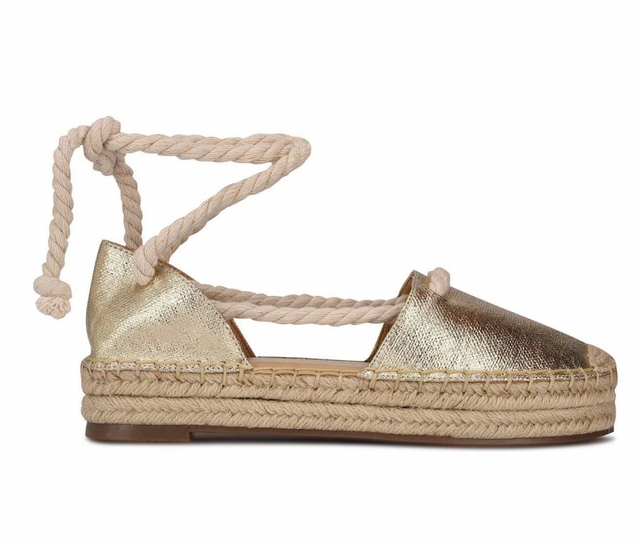 Espadrille Sandals * | Women'S Nine West Meaks Espadrille Flats