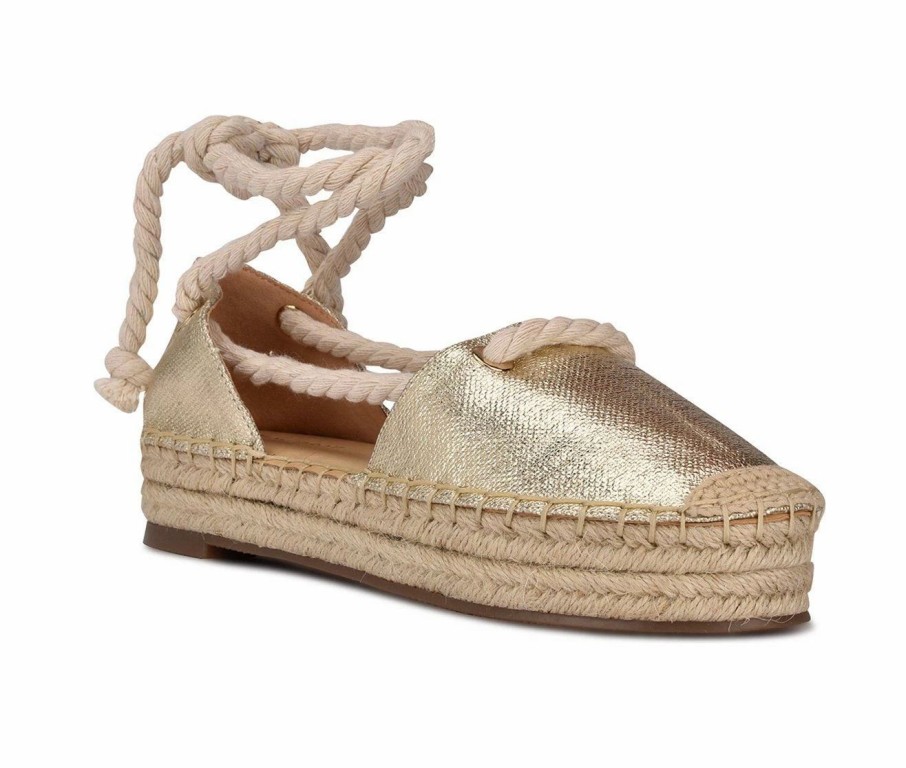 Espadrille Sandals * | Women'S Nine West Meaks Espadrille Flats