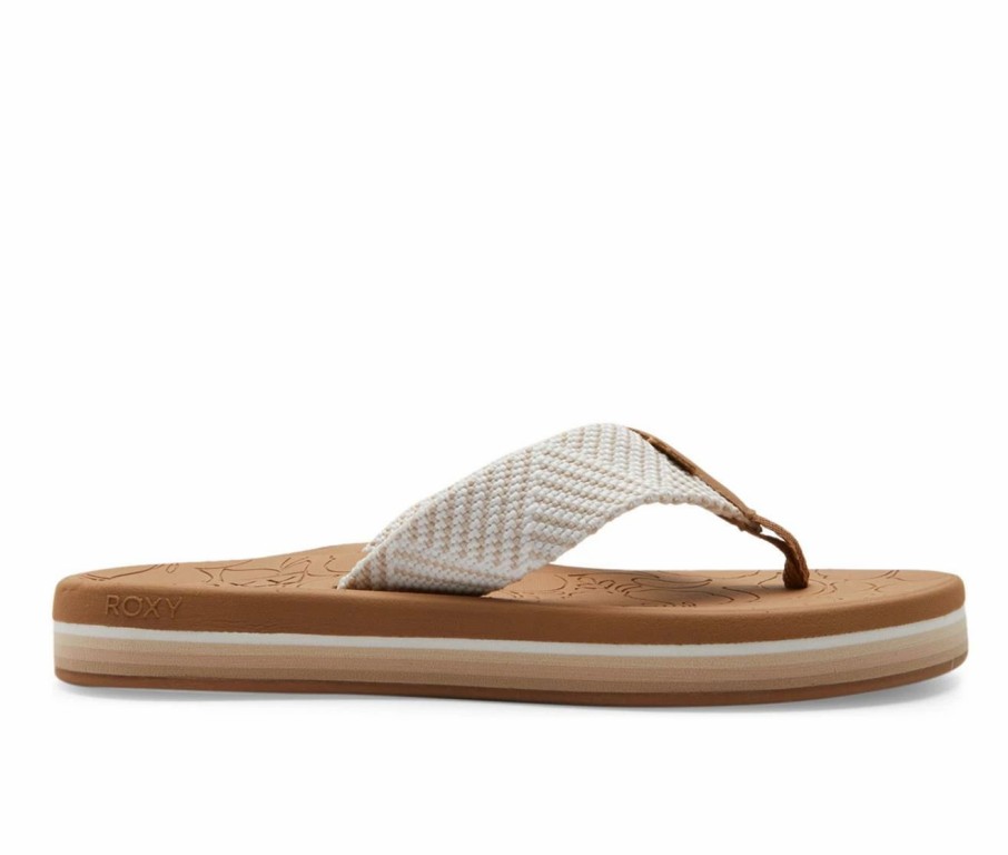 Flip-Flops * | Women'S Roxy Gianna Hi Flip-Flops