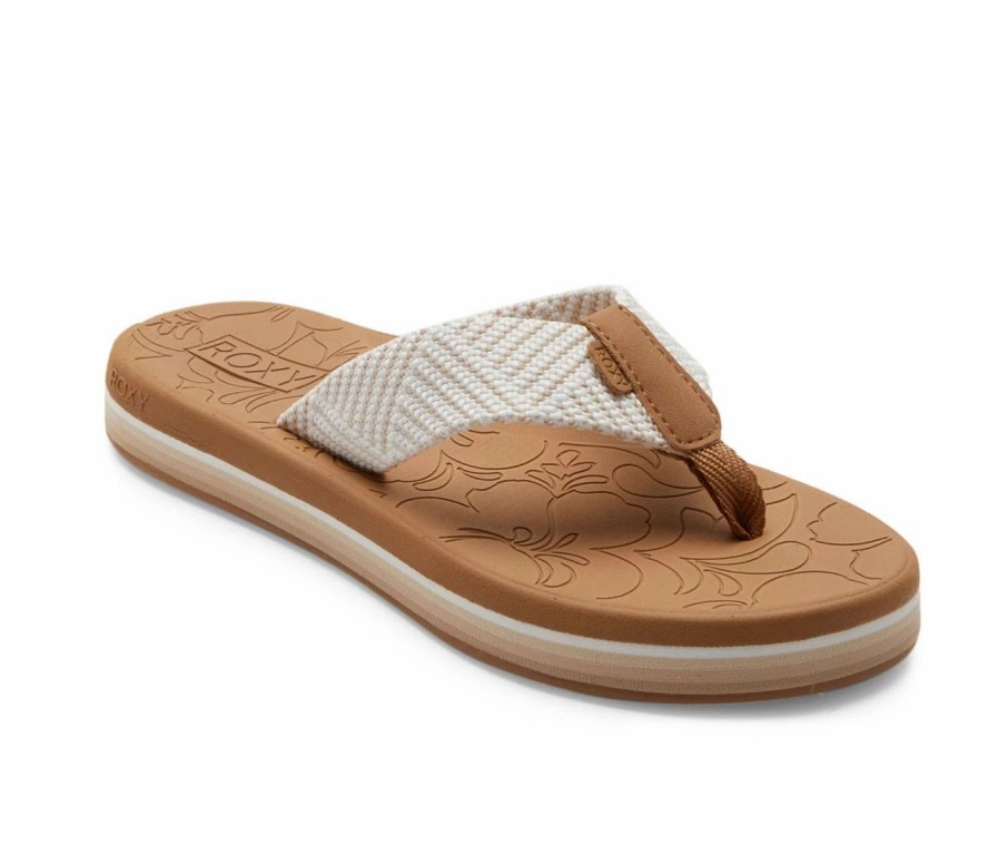 Flip-Flops * | Women'S Roxy Gianna Hi Flip-Flops