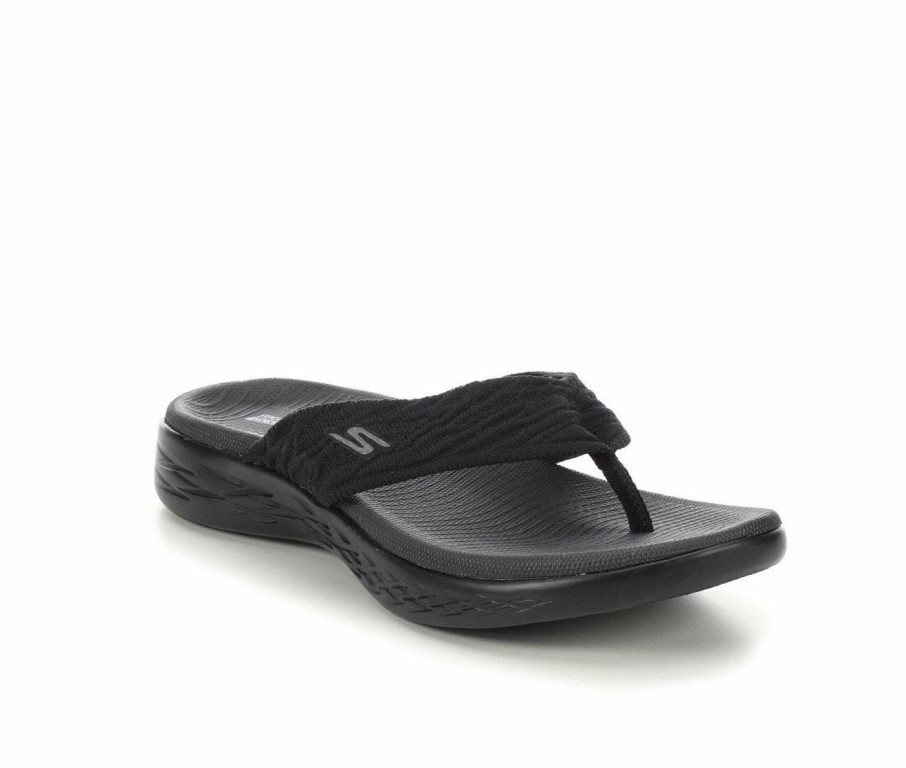 Flip-Flops * | Women'S Skechers Go Sunny 140037 Flip-Flops