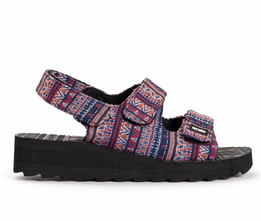 Platform Sandals * | Women'S Muk Luks Wave Curl Platform Sandals