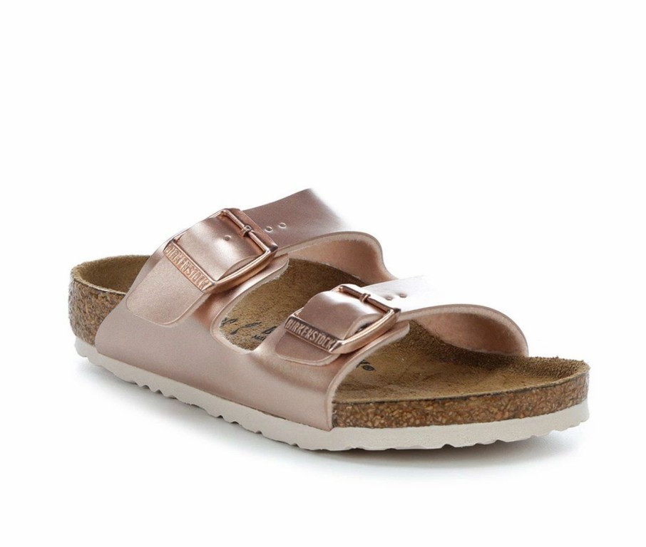 Flat Sandals * | Girls' Birkenstock Little Kid Arizona Footbed Sandals