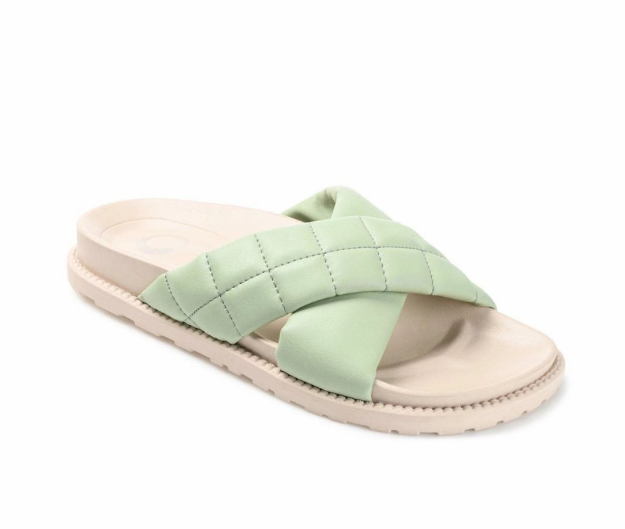 Footbed Sandals * | Women'S Journee Collection Aveena Footbed Sandals