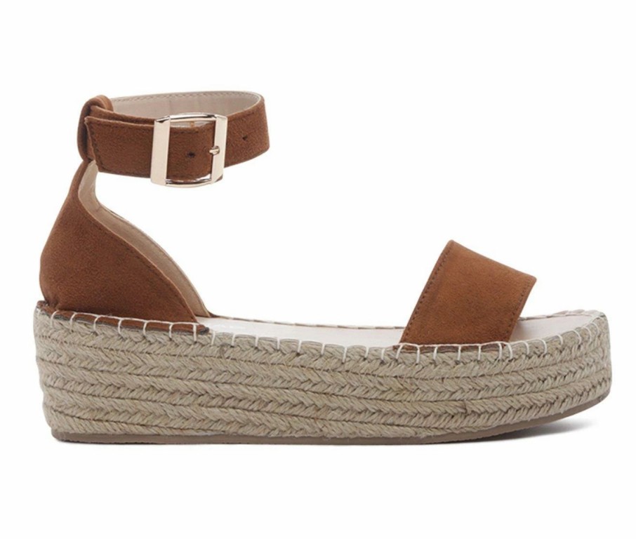 Espadrille Sandals * | Women'S London Rag Diyora Espadrille Wedge Sandals