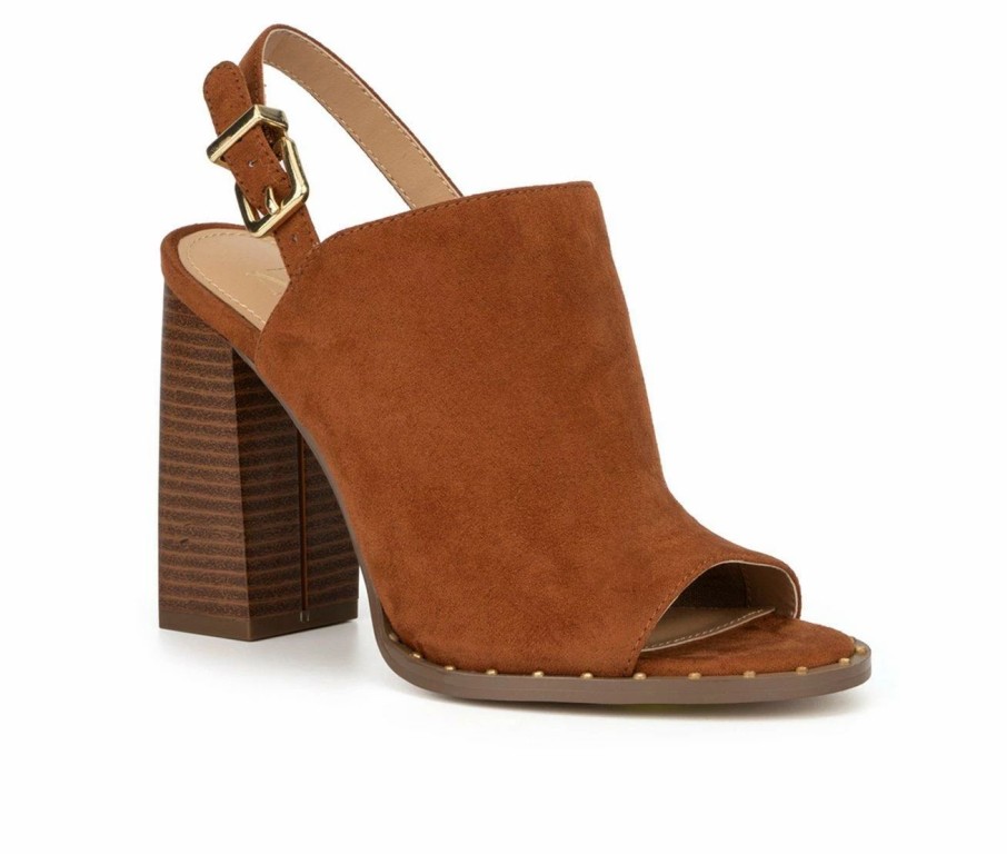 Heeled Sandals * | Women'S New York And Company Lyla Dress Sandals