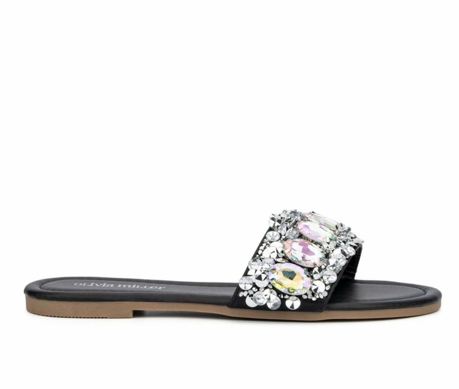 Flat Sandals * | Women'S Olivia Miller Clarabelle Sandals