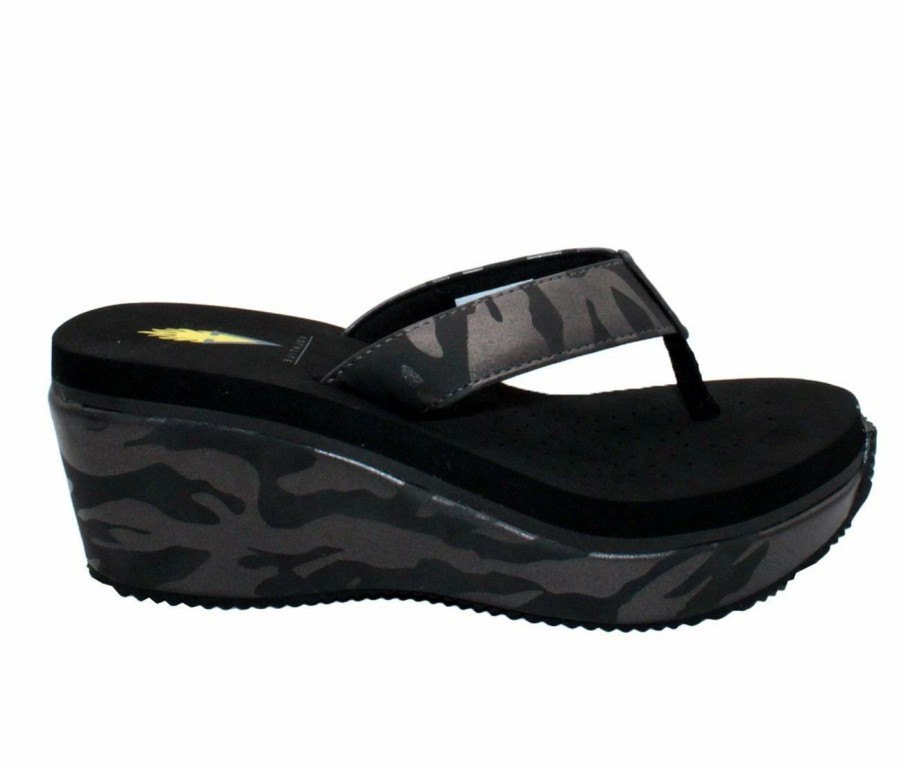 Flip-Flops * | Women'S Volatile Paiges Platform Wedge Flip-Flops