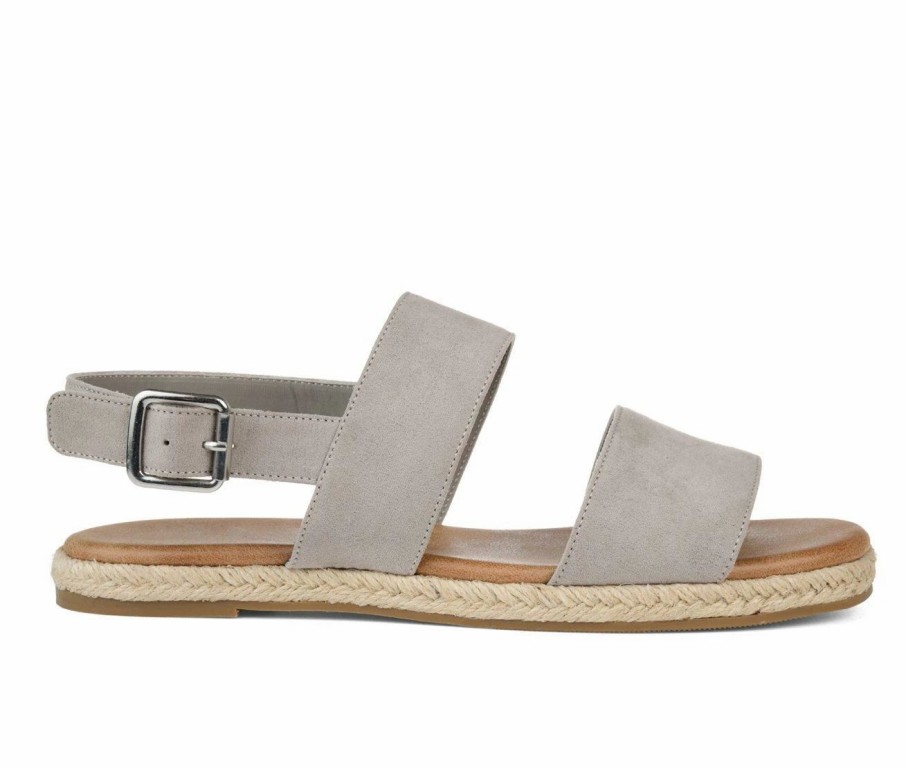 Flat Sandals * | Women'S Journee Collection Georgia Flatform Sandals