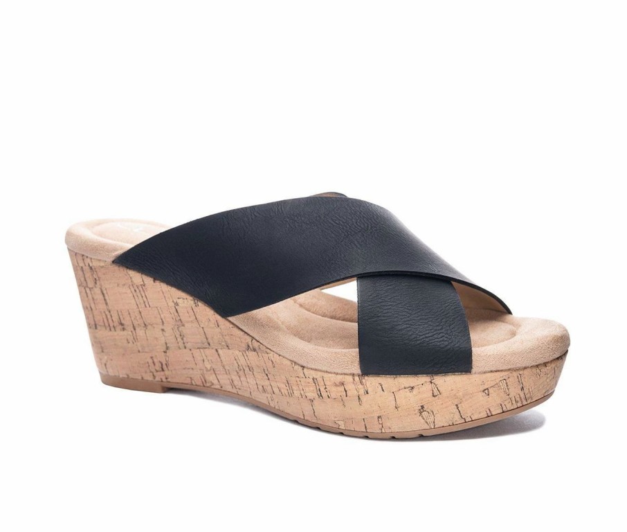 Platform Sandals * | Women'S Cl By Laundry Dream Day Platform Wedge Sandals