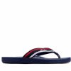 Flip-Flops * | Women'S Nautica White Dune Webbing Flip-Flops