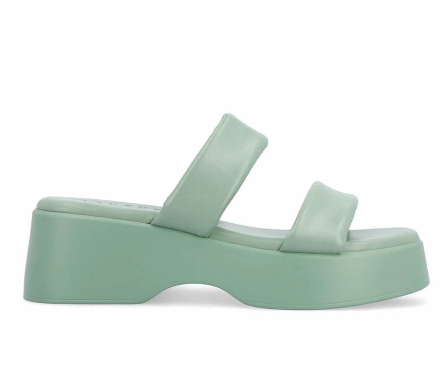 Platform Sandals * | Women'S Journee Collection Veradie Wedge Sandals