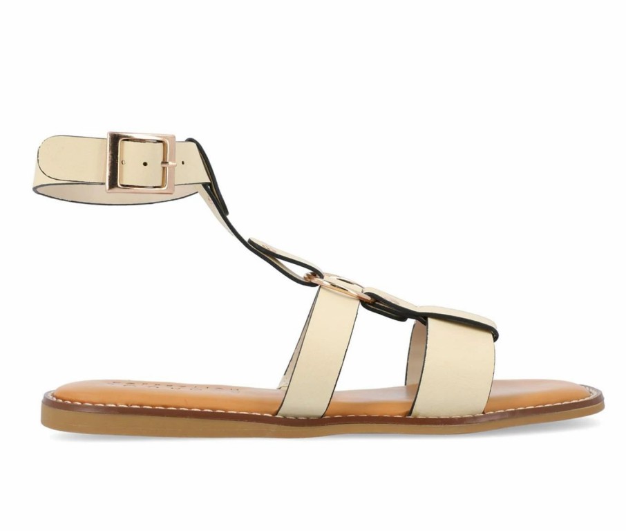 Flat Sandals * | Women'S Journee Collection Eleanora Sandals