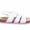 Flat Sandals * | Girls' Bearpaw Little Kid & Big Kid Zaidee Footbed Sandals