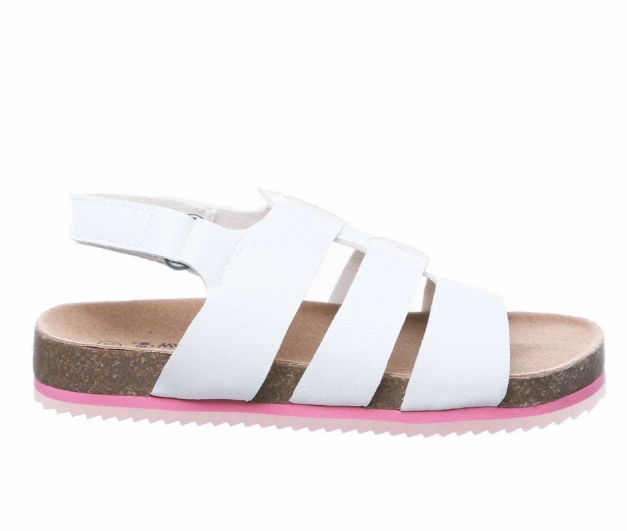 Flat Sandals * | Girls' Bearpaw Little Kid & Big Kid Zaidee Footbed Sandals