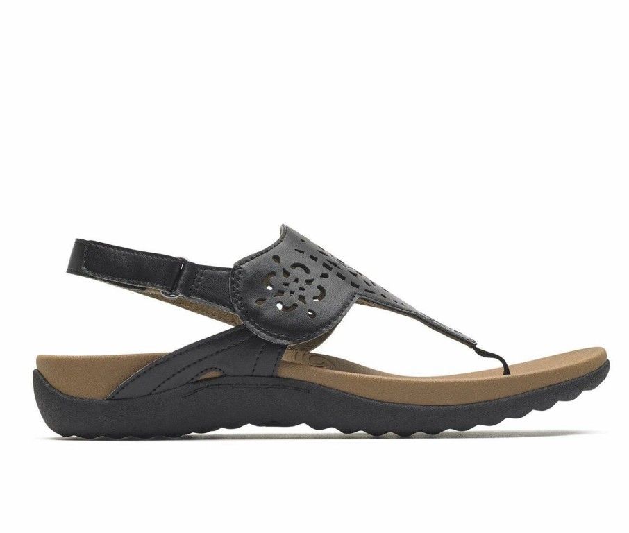 Flip-Flops * | Women'S Rockport Ridge Circle Sling Sandals