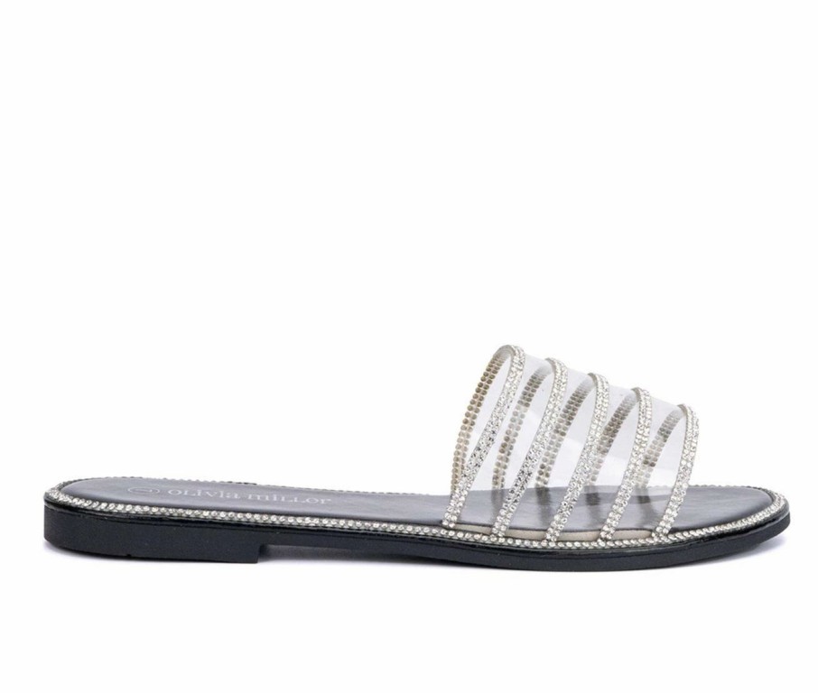 Flat Sandals * | Women'S Olivia Miller Nadia Sandals