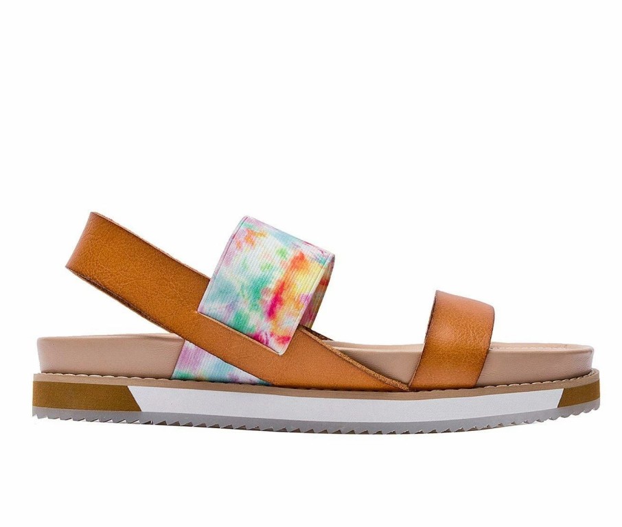 Platform Sandals * | Women'S Jane And The Shoe Melody Flatform Sandals