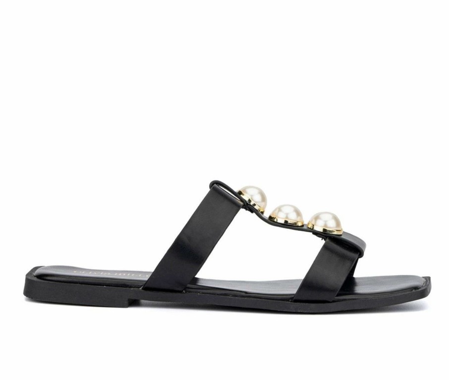 Flat Sandals * | Women'S Olivia Miller Isadora Sandals