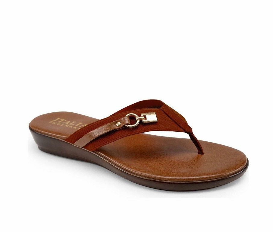 Flat Sandals * | Women'S Italian Shoemakers Vale Flip-Flops