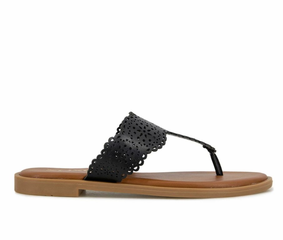 Flat Sandals * | Women'S Xoxo Miami Flip-Flop Sandals