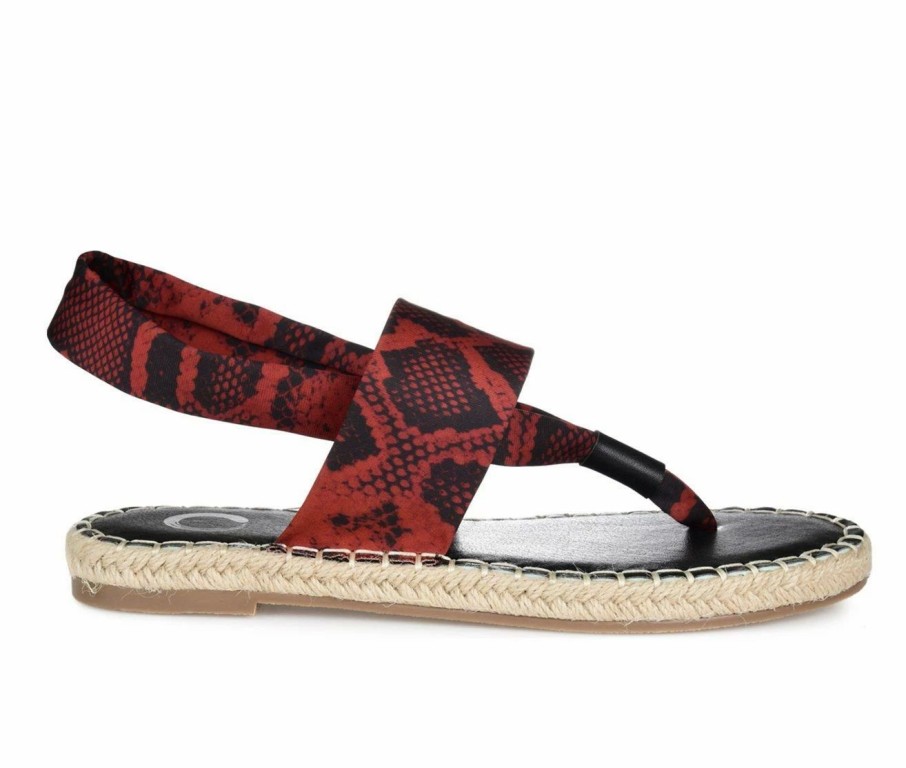 Espadrille Sandals * | Women'S Journee Collection Flin Espadrille Sandals