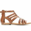 Flat Sandals * | Girls' Unr8Ed Little Kid & Big Kid Sienna Gladiator Sandals