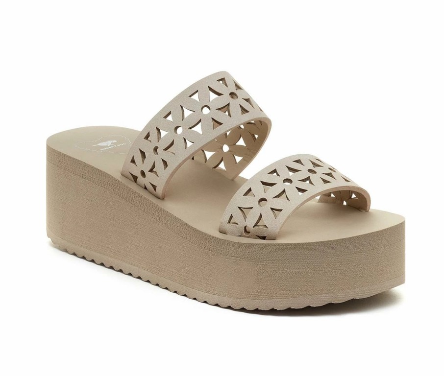 Platform Sandals * | Women'S Rocket Dog Hippy Wedge Sandals