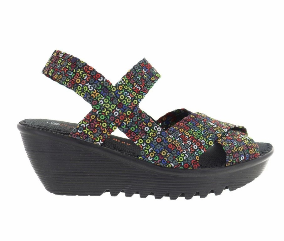 Platform Sandals * | Women'S Bernie Mev Amour Wedge Sandals